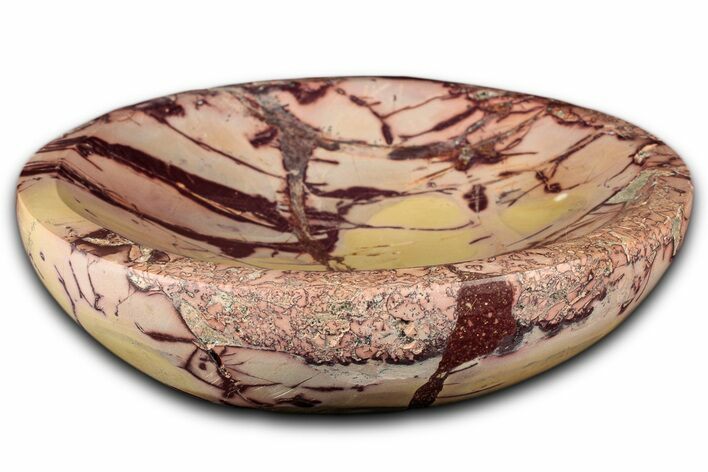 Polished Saharan Desert Jasper Dish - Morocco #349386